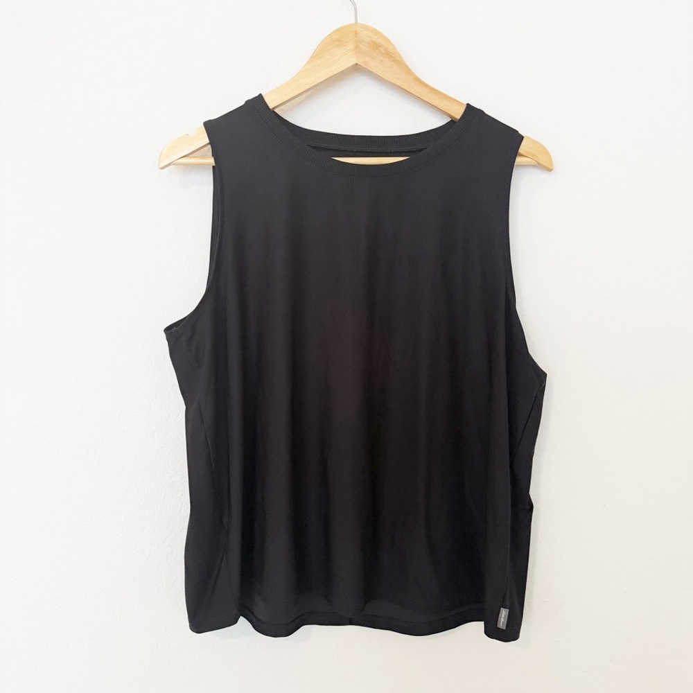 Eddie Bauer Black Active Wear Tee Size Large